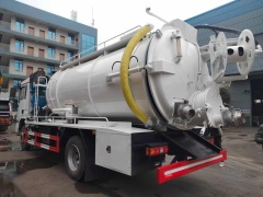 Shacman L3000 Cleaning and Vacuum Truck
