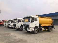 Shacman L3000 4×2 Cleaning and Vacuum Truck