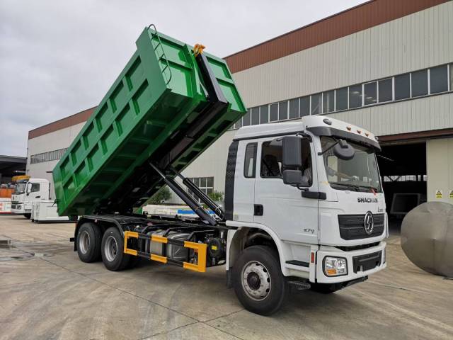 SHACMAN L3000 6X4 20-ton Hook-arm Garbage Truck