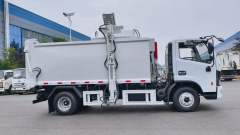 Dongfeng Dorica Side Hanging Bucket Garbage Truck