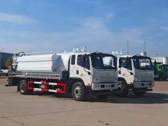 FAW cleaning and suction truck