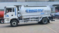 Shacman Delong H3000 4 × 2 15 cubic meter sewage suction truck