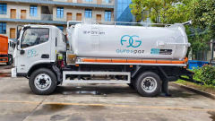 Foton Ouman 8-cubic sewage suction truck