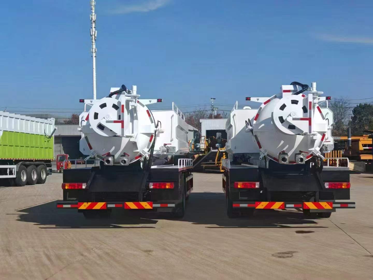 FAW cleaning and suction truck