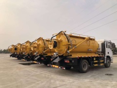 Shacman L3000 4×2 Cleaning and Vacuum Truck
