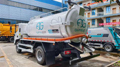 Foton Ouman 8-cubic sewage suction truck