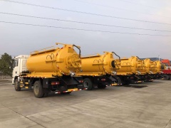 Shacman L3000 4×2 Cleaning and Vacuum Truck