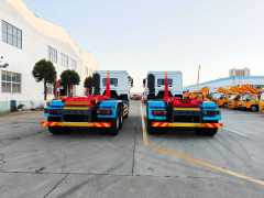 Jiefang 6x4 Hook Arm Garbage Truck