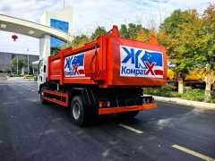 Isuzu 9-way multifunctional gripper side hanging bin garbage truck