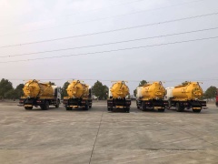 Shacman L3000 4×2 Cleaning and Vacuum Truck