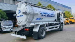 Shacman Delong H3000 4 × 2 15 cubic meter sewage suction truck