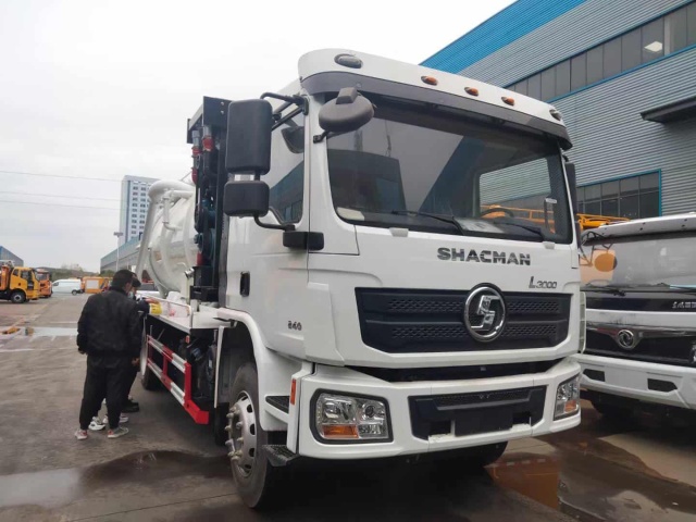 Shacman L3000 Cleaning and Vacuum Truck