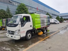 Customized Foton 2600 wheelbase cleaning and sweeping vehicle