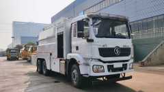 shacman Automobile Rear Double Bridge High altitude High pressure Cleaning Vehicle