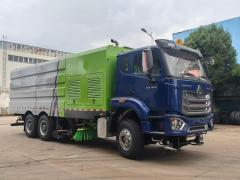Heavy Duty Truck HOWO 6 × 4 Right Steering Cleaning and Sweeping Vehicle