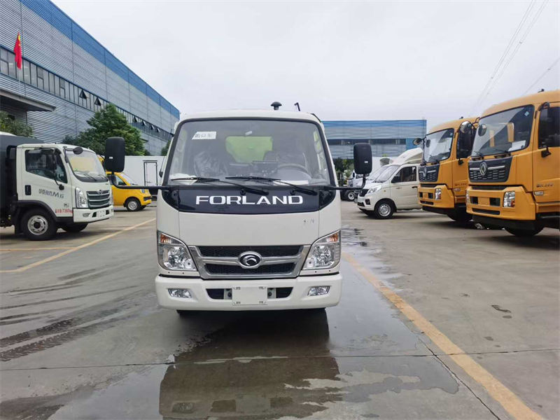 Customized Foton 2600 wheelbase cleaning and sweeping vehicle