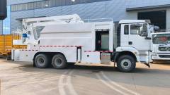 shacman Automobile Rear Double Bridge High altitude High pressure Cleaning Vehicle