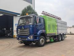 Heavy Duty Truck HOWO 6 × 4 Right Steering Cleaning and Sweeping Vehicle