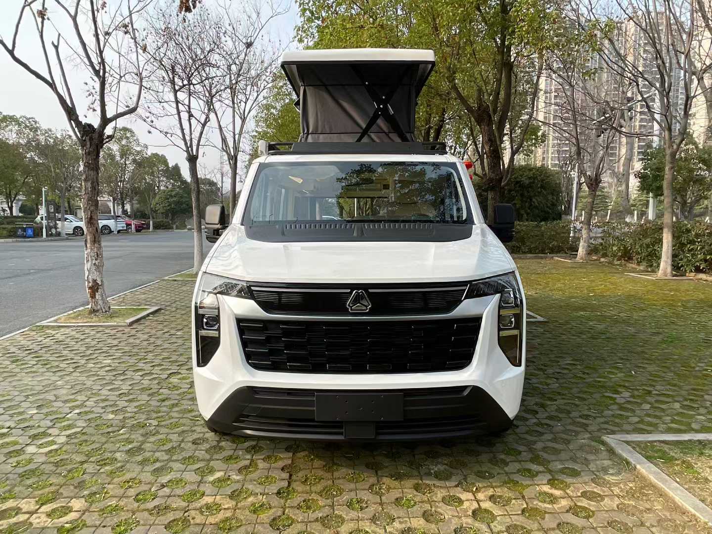 Heavy Duty Truck Pioneer Official Short Shaft Low Top Ascending Five Seat with Pulling Toilet