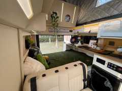Heavy Duty Truck Pioneer Official Short Shaft Low Top Ascending Five Seat with Pulling Toilet