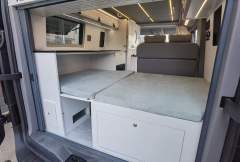 Heavy Duty Truck Pioneer Official Upgraded Black Camping Car
