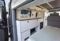 Heavy Duty Truck Pioneer Official Upgraded Black Camping Car