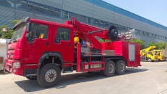 Shacman 36-meter-high aerial fire truck