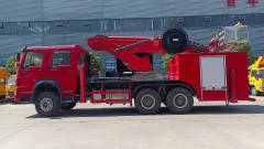 Shacman 36-meter-high aerial fire truck