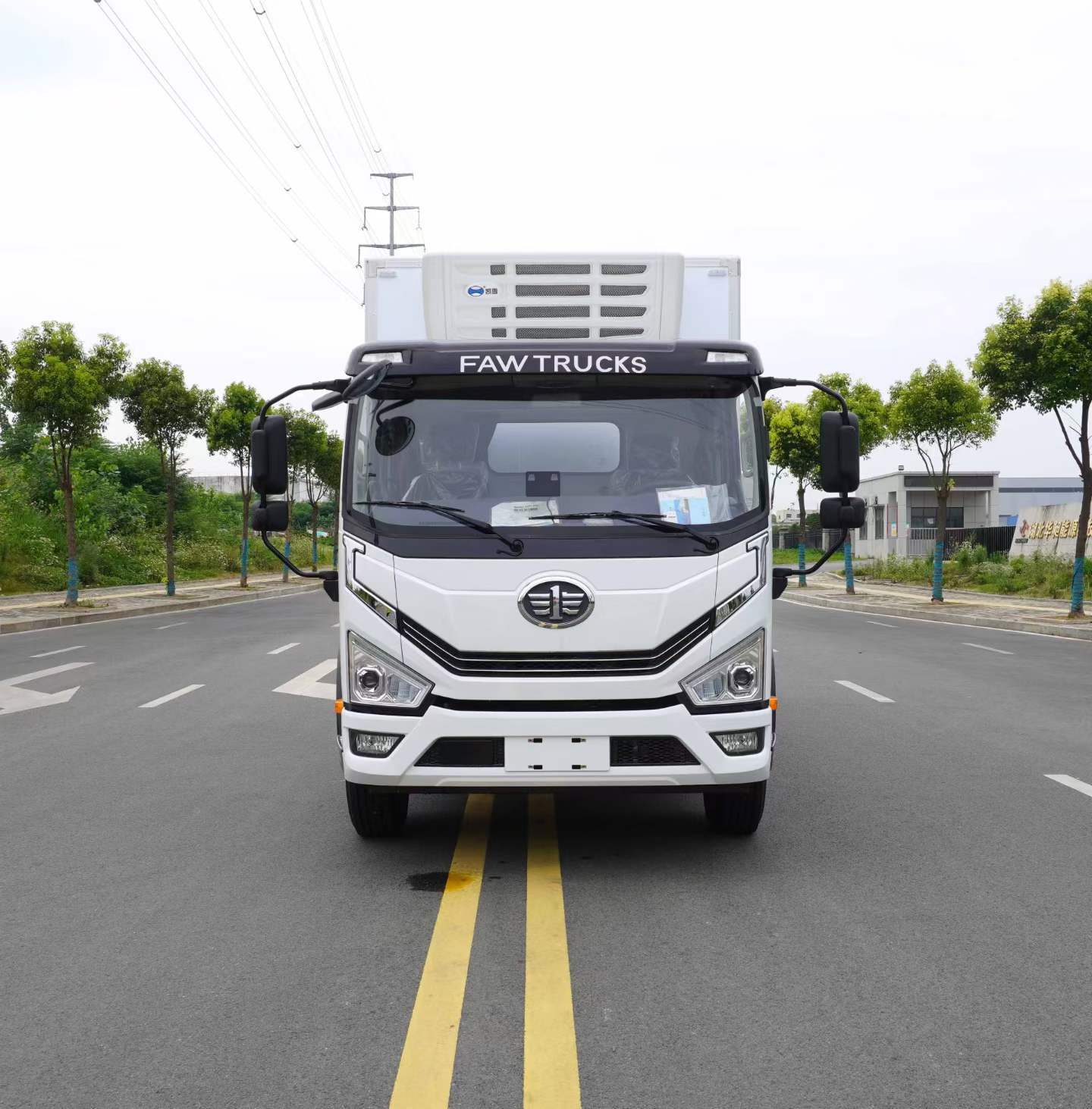Liberation semi refrigerated truck