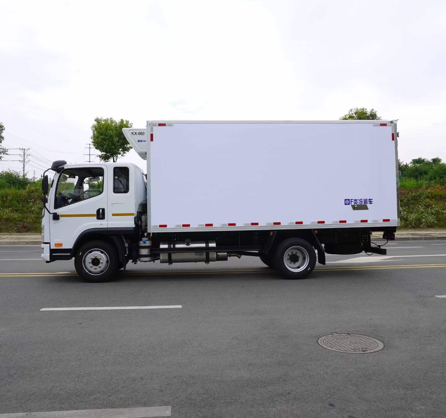 Liberation semi refrigerated truck