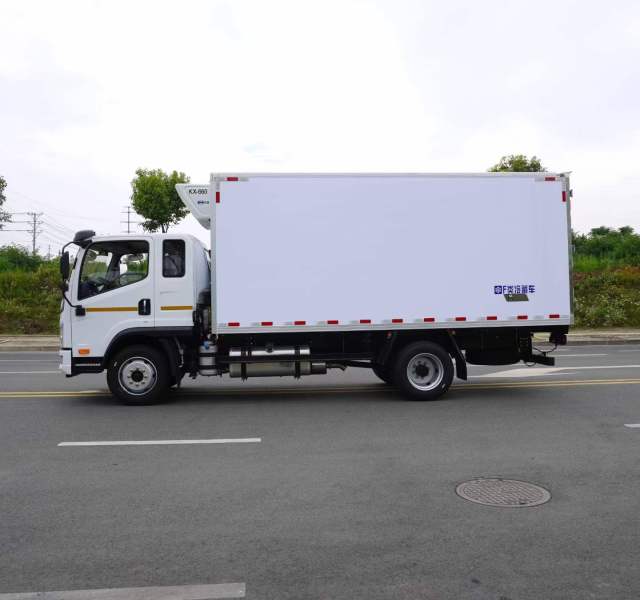 Liberation semi refrigerated truck