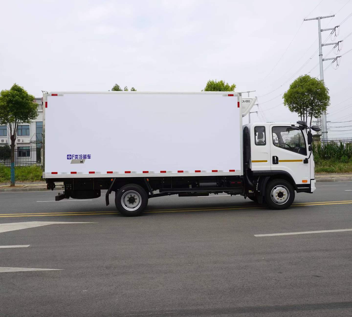 Liberation semi refrigerated truck