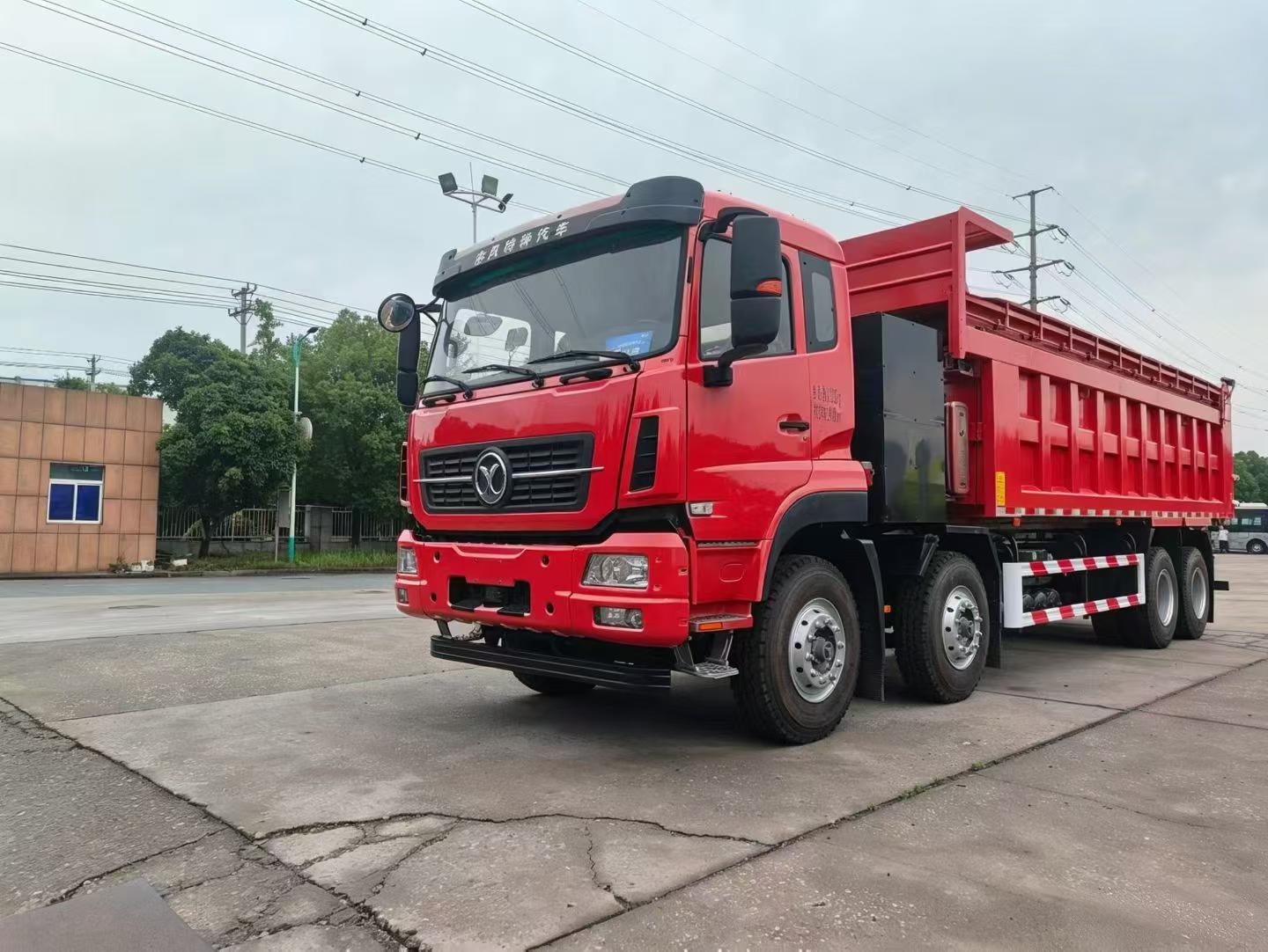 Dongfeng Teqi New Energy 8 × 4 Project dump truck