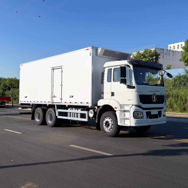 Shacman H3000 Rear Eight-Wheel Refrigerated Truck