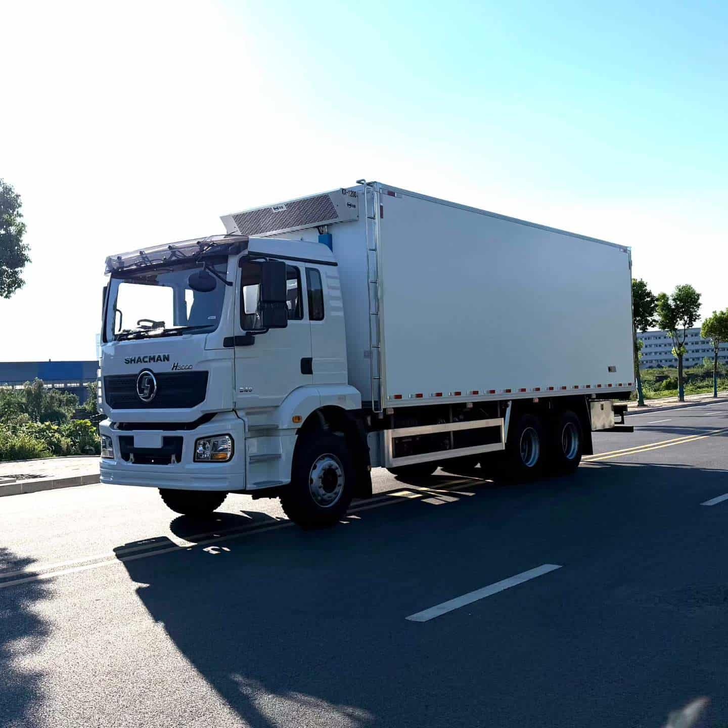 Shacman H3000 Rear Eight-Wheel Refrigerated Truck