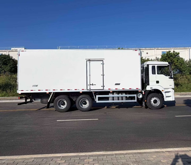 Shacman H3000 Rear Eight-Wheel Refrigerated Truck