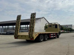 SHACMAN Delong F3000 8 × 4 flatbed ladder truck