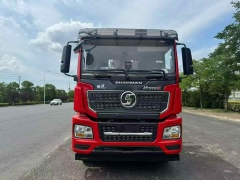 Oilfield version Shaanxi Auto Delong New M3000S rear eight-wheel truck-mounted crane
