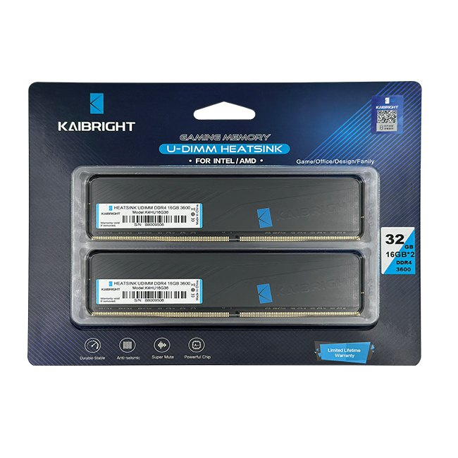 DDR4 Memory with heatsink