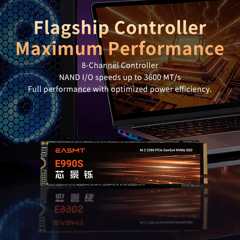 E990S PCIe Gen5x4 NVMe SSD