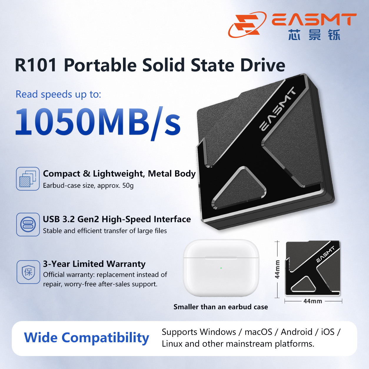EASMT R101 Portable SSD