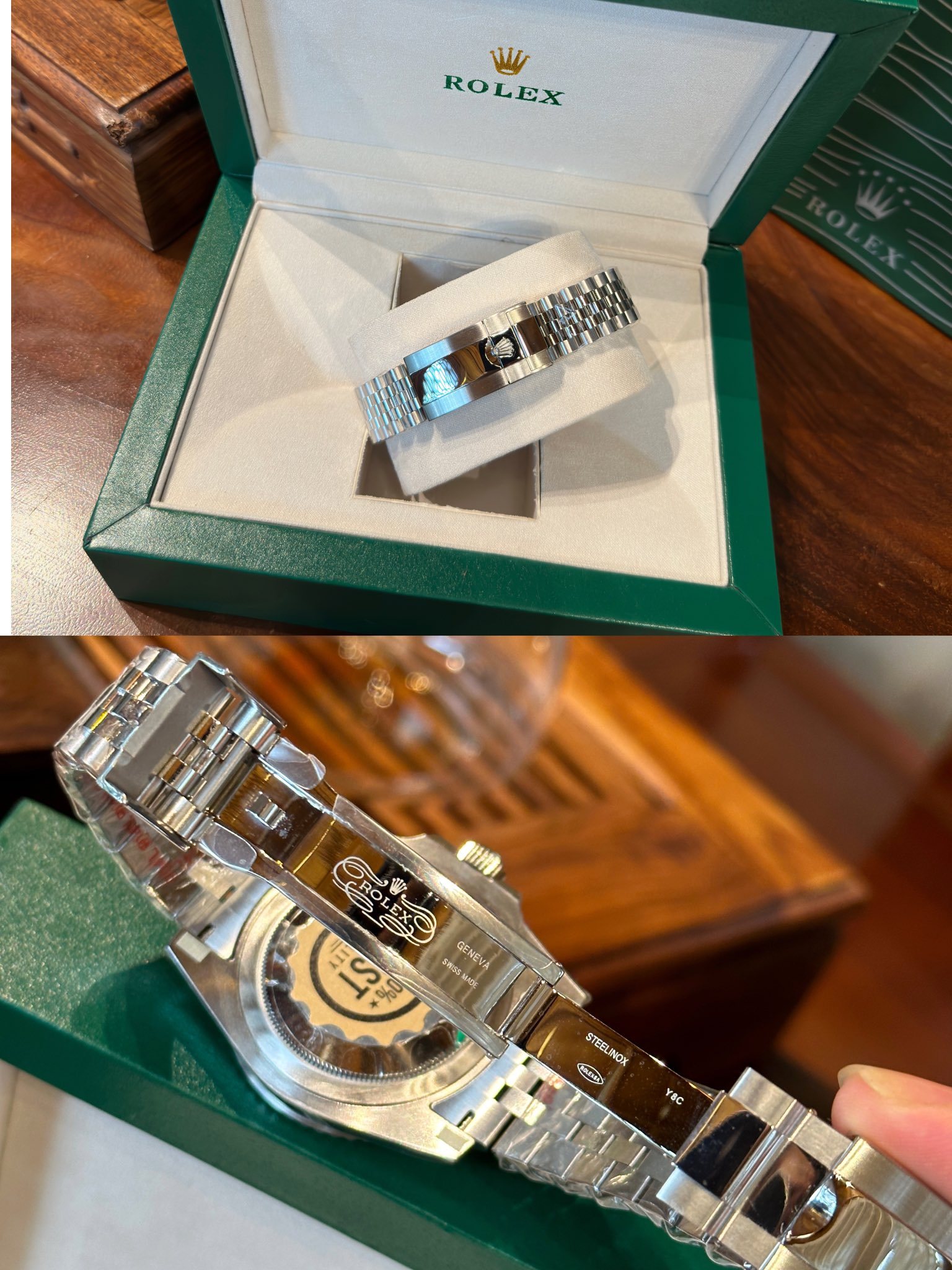 Orologio Rolex Submariner 116610LV-0002 con quadrante blu (Orologio Rolex Submariner 116610LV0002 con quadrante blu)