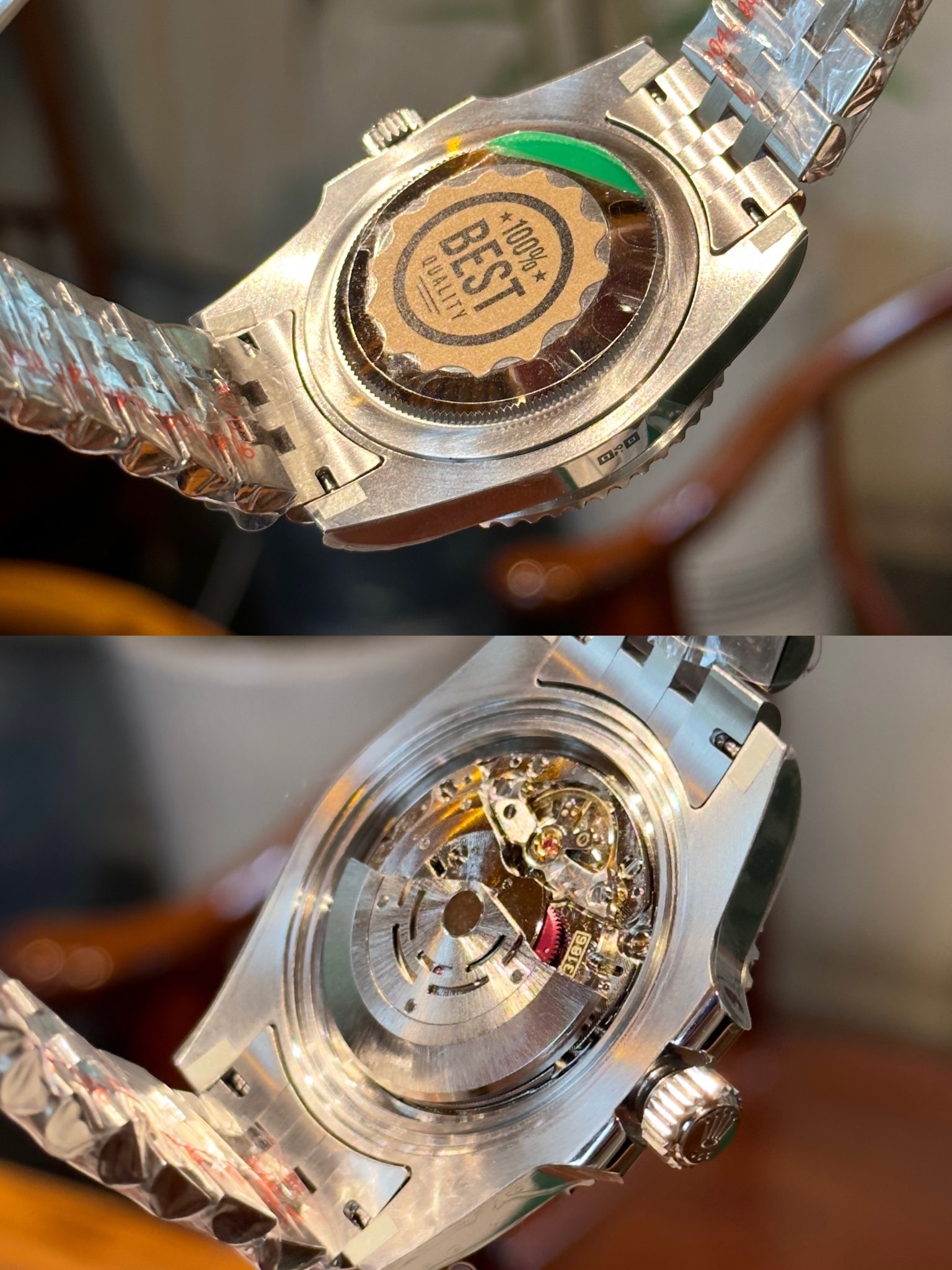 Orologio Rolex Submariner 116610LV-0002 con quadrante blu (Orologio Rolex Submariner 116610LV0002 con quadrante blu)