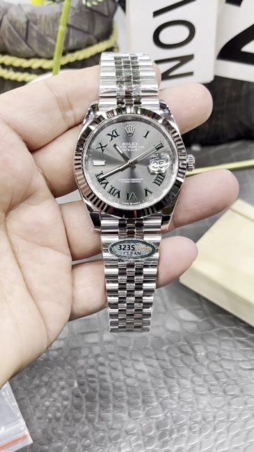 Rolex Datejust: eleganza senza tempo, un orologio da uomo di prestigio.41mm Orologio meccanico automatico modello 3235