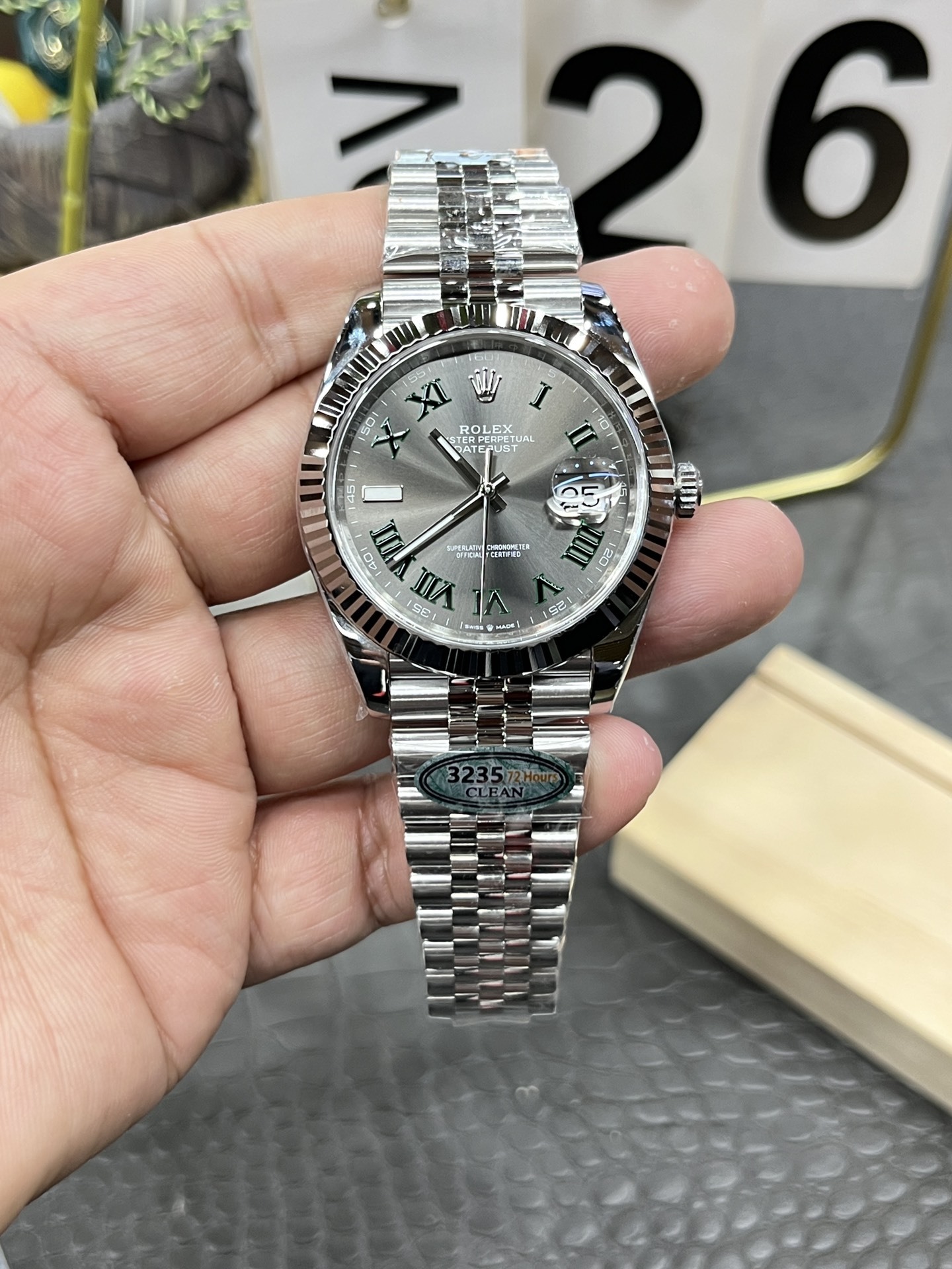 Rolex Datejust: eleganza senza tempo, un orologio da uomo di prestigio.41mm Orologio meccanico automatico modello 3235