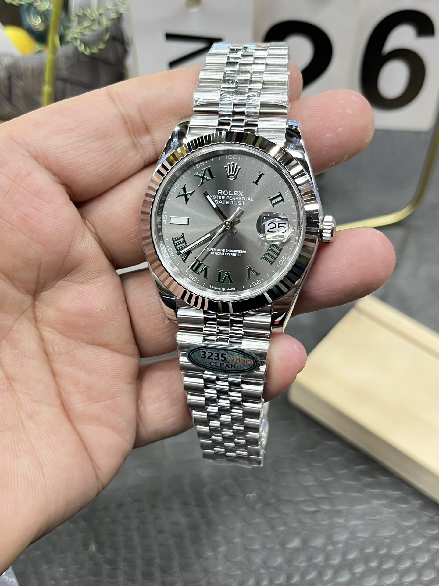 Rolex Datejust: eleganza senza tempo, un orologio da uomo di prestigio.41mm Orologio meccanico automatico modello 3235