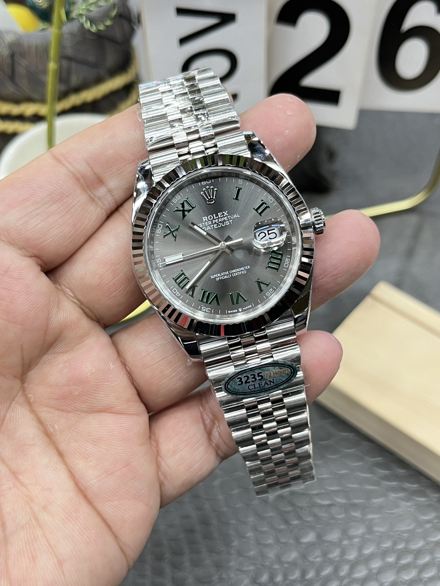 Rolex Datejust: eleganza senza tempo, un orologio da uomo di prestigio.41mm Orologio meccanico automatico modello 3235
