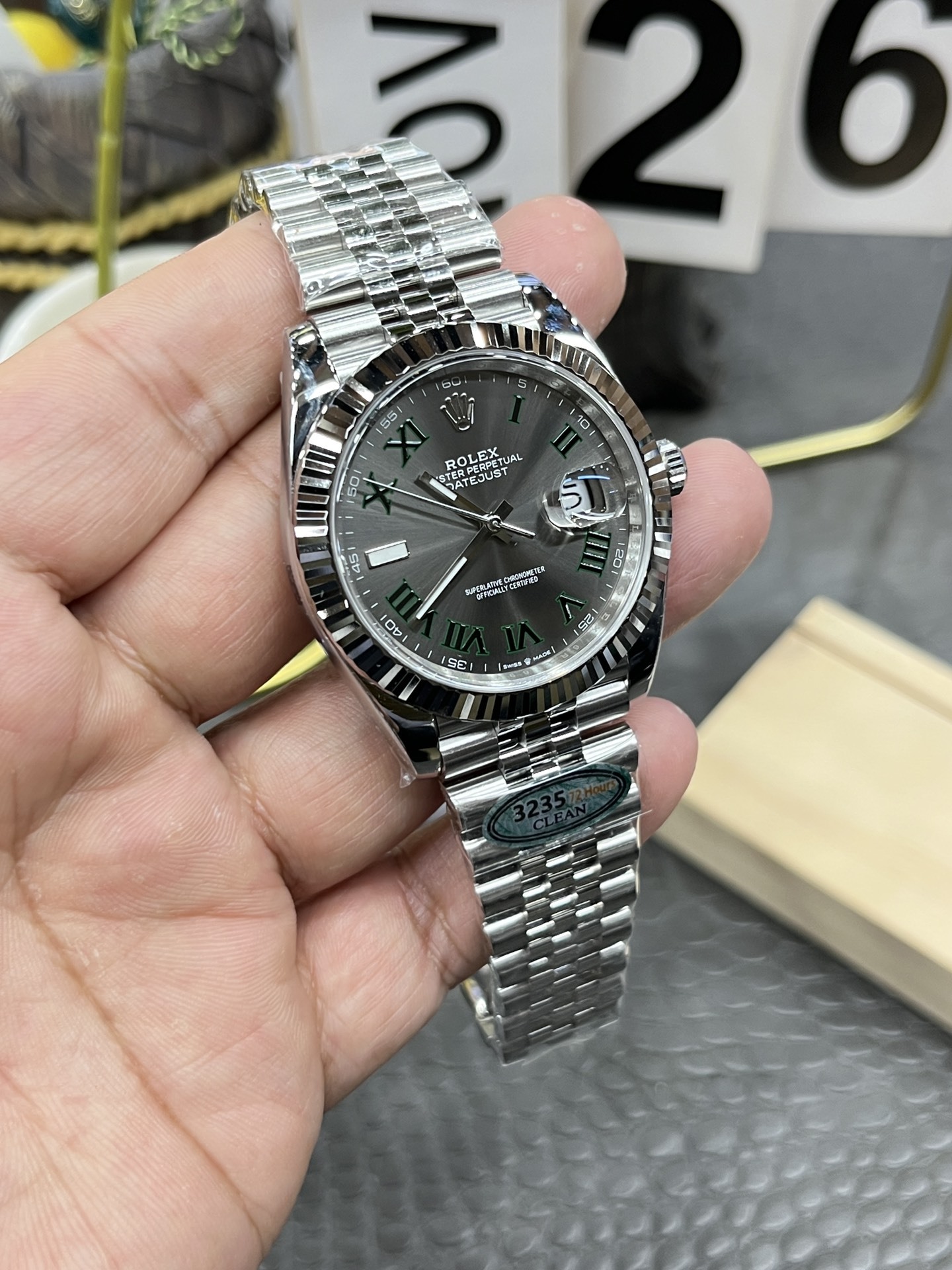Rolex Datejust: eleganza senza tempo, un orologio da uomo di prestigio.41mm Orologio meccanico automatico modello 3235