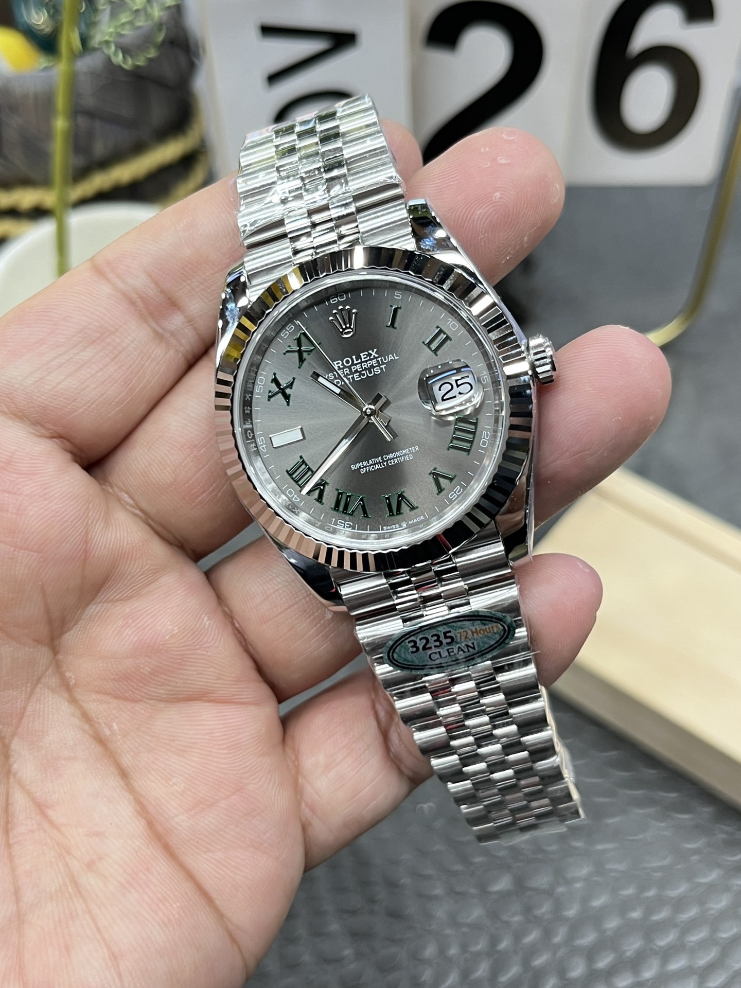 Rolex Datejust: eleganza senza tempo, un orologio da uomo di prestigio.41mm Orologio meccanico automatico modello 3235