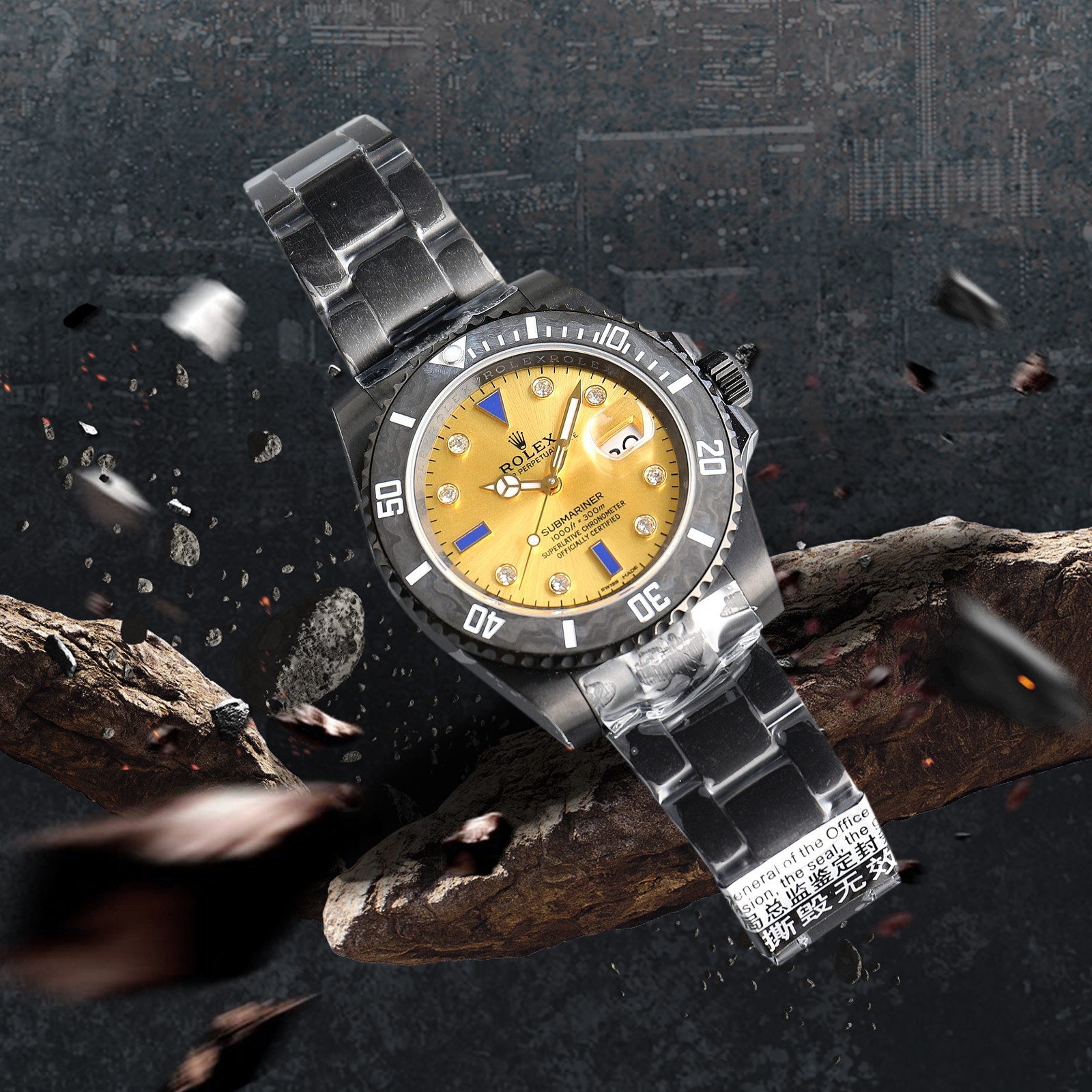 Classico e resistente, il Rolex Submariner incarna un'estetica pratica, un orologio in grado di affrontare qualsiasi situazione.
